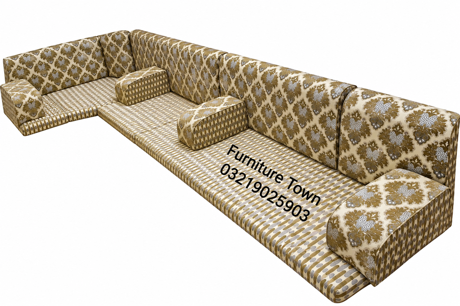 Premium Arabic Majlis Floor Sofa Set in Peshawar